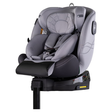 Scaune auto - Scaun auto Chipolino Premium I-Size 40-150 cm cu sistem Isofix, Cloud - Gri 12 ani