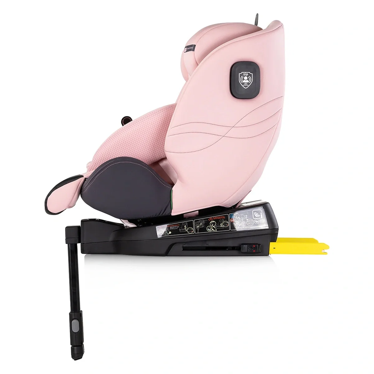 Scaun auto Chipolino Premium I-Size 40-150 cm cu sistem Isofix, Pink marshmallow - Roz 12 ani [3]