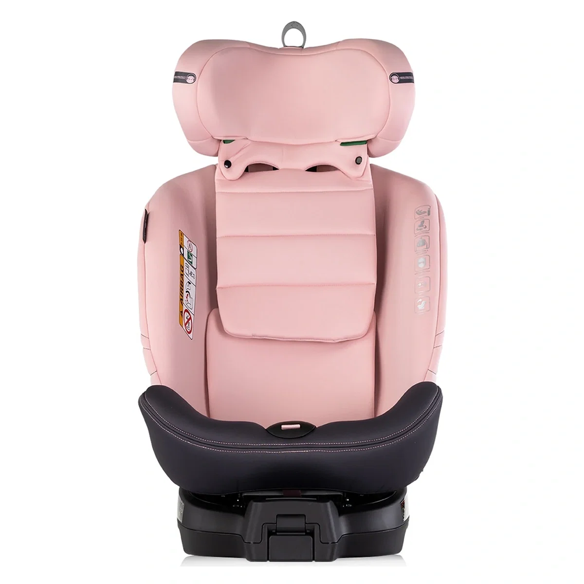 Scaun auto Chipolino Premium I-Size 40-150 cm cu sistem Isofix, Pink marshmallow - Roz 12 ani [8]