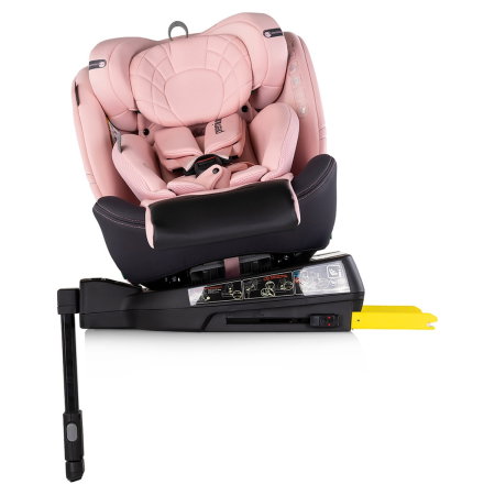 Scaun auto Chipolino Premium I-Size 40-150 cm cu sistem Isofix, Pink marshmallow - Roz 12 ani [5]