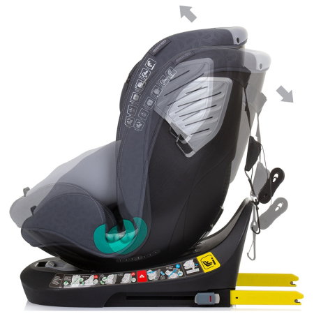 Scaun auto Chipolino Supreme I-Size 40-150 cm cu sistem Isofix granite 12 ani [4]