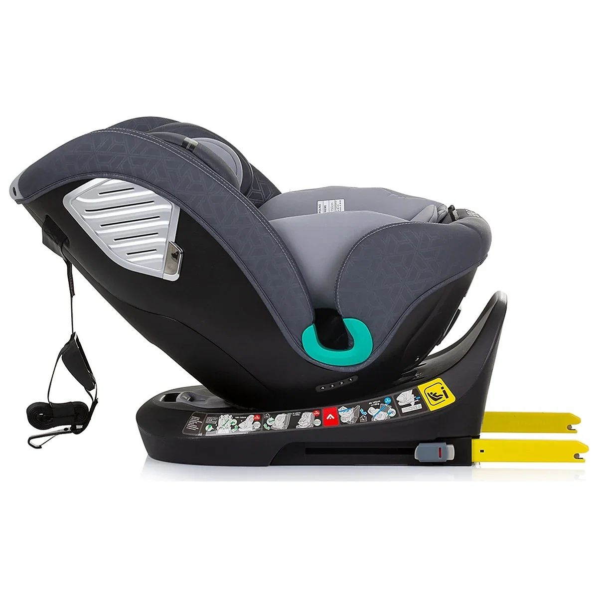 Scaun auto Chipolino Supreme I-Size 40-150 cm cu sistem Isofix granite 12 ani [8]