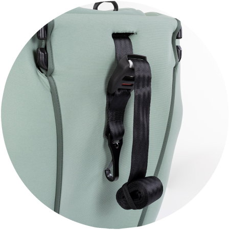 Scaun auto Chipolino Techno iGrow I-Size 40-150 cm, cu sistem Isofix si sezut rotativ, Matcha [13]