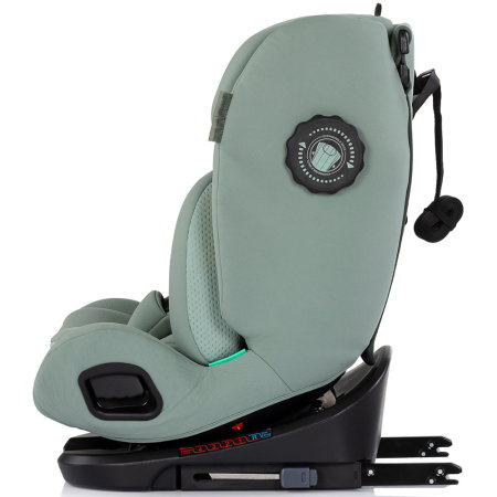 Scaun auto Chipolino Techno iGrow I-Size 40-150 cm, cu sistem Isofix si sezut rotativ, Matcha [4]