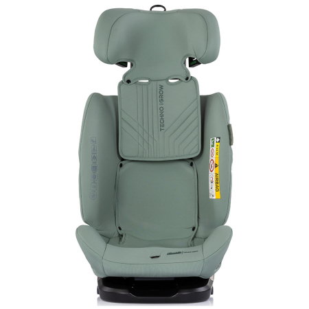 Scaun auto Chipolino Techno iGrow I-Size 40-150 cm, cu sistem Isofix si sezut rotativ, Matcha [2]
