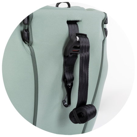 Scaun auto Chipolino Techno iGrow I-Size 40-150 cm, cu sistem Isofix si sezut rotativ, Matcha [13]