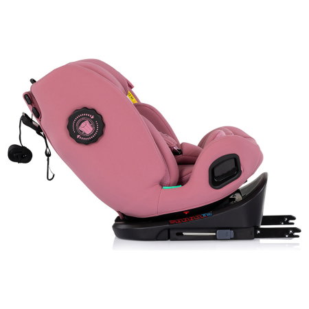 Scaun auto Chipolino Techno iGrow I-Size 40-150 cm, cu sistem Isofix si sezut rotativ, Powder pink [8]