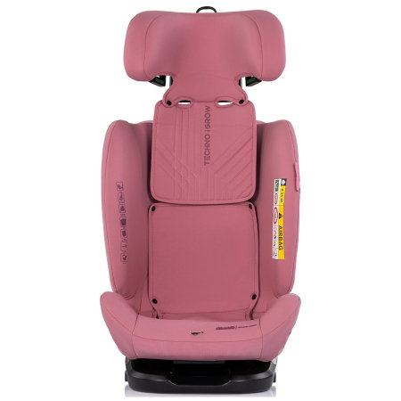 Scaun auto Chipolino Techno iGrow I-Size 40-150 cm, cu sistem Isofix si sezut rotativ, Powder pink [2]