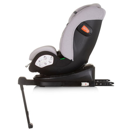 Scaun auto Chipolino Tourino I-Size 40-150 cm, sistem Isofix, Ash grey 12 ani [3]