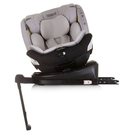 Scaun auto Chipolino Tourino I-Size 40-150 cm, sistem Isofix, Ash grey 12 ani [5]