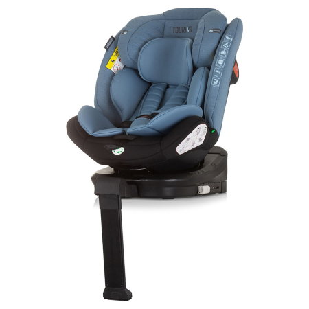 Scaun auto Chipolino Tourino I-Size 40-150 cm, sistem Isofix, Blue 12 ani [1]