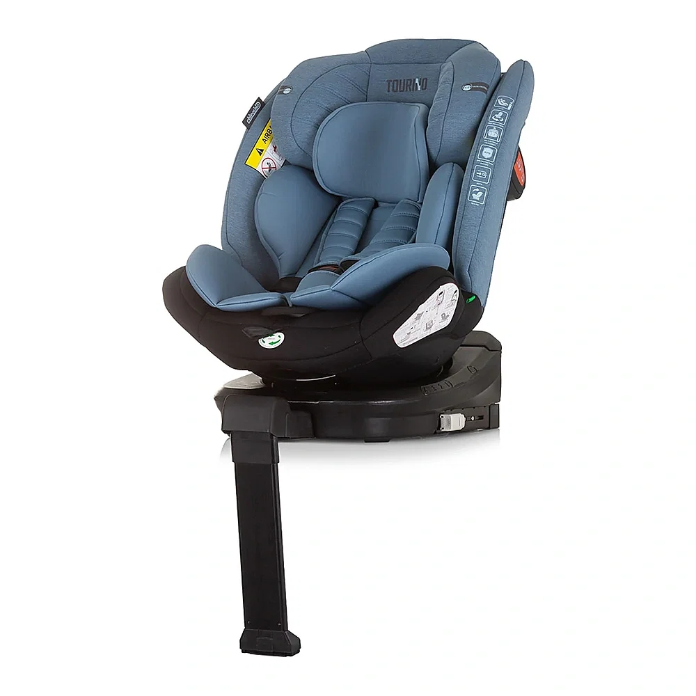 Scaun auto Chipolino Tourino I-Size 40-150 cm, sistem Isofix, Blue 12 ani [1]