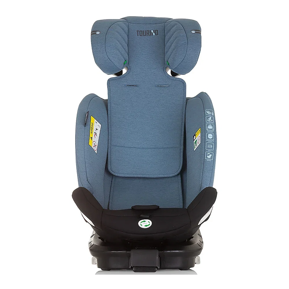 Scaun auto Chipolino Tourino I-Size 40-150 cm, sistem Isofix, Blue 12 ani [8]