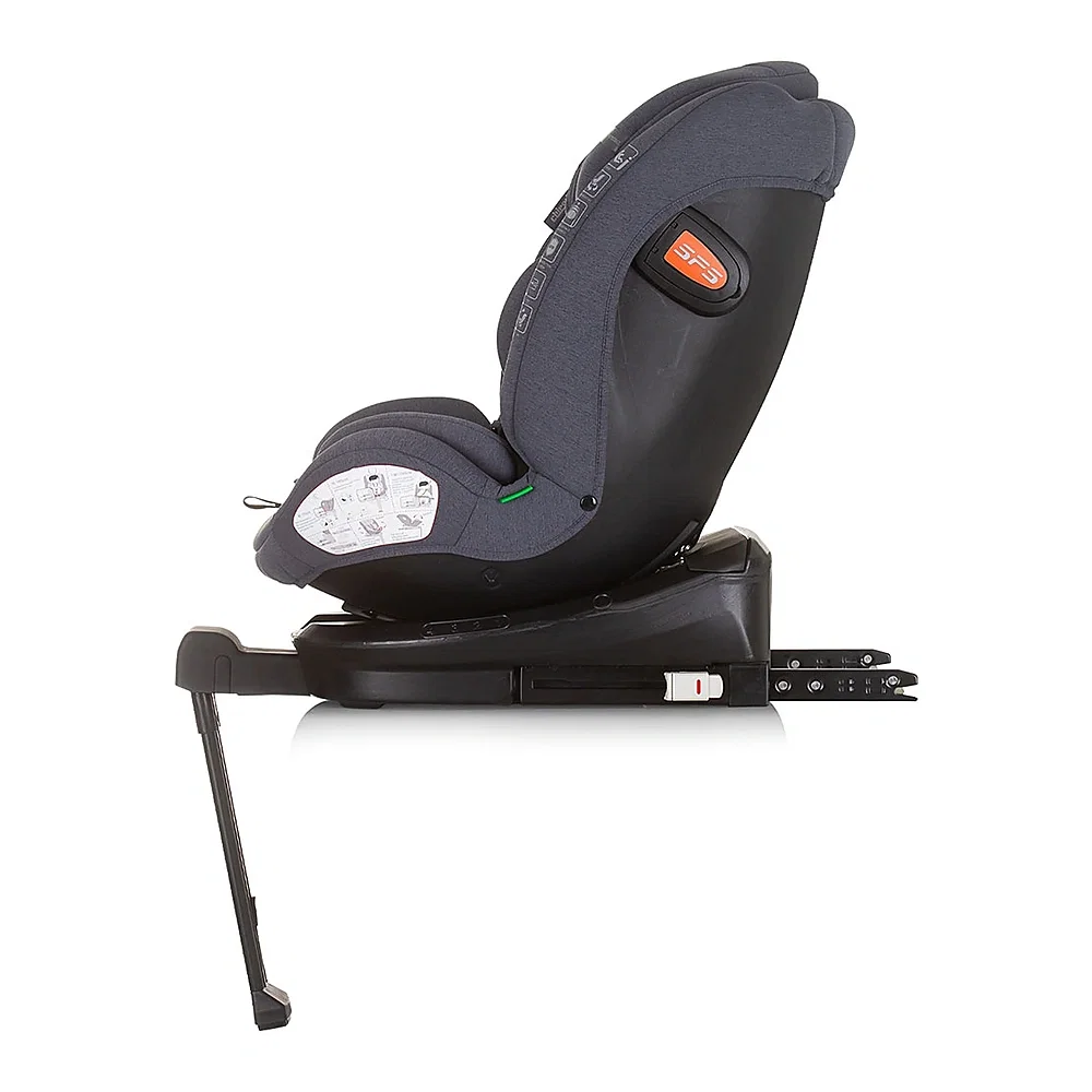 Scaun auto Chipolino Tourino I-Size 40-150 cm, sistem Isofix, Granite 12 ani [3]