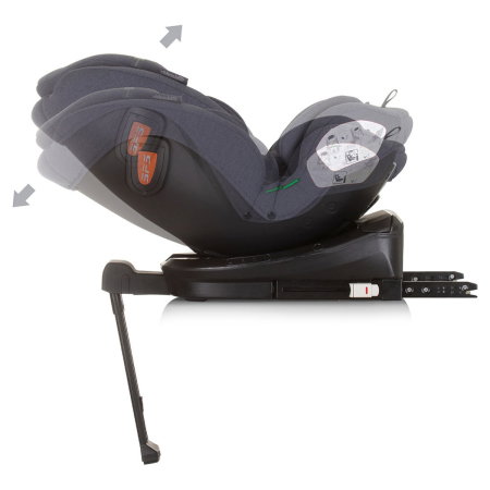 Scaun auto Chipolino Tourino I-Size 40-150 cm, sistem Isofix, Granite 12 ani [7]