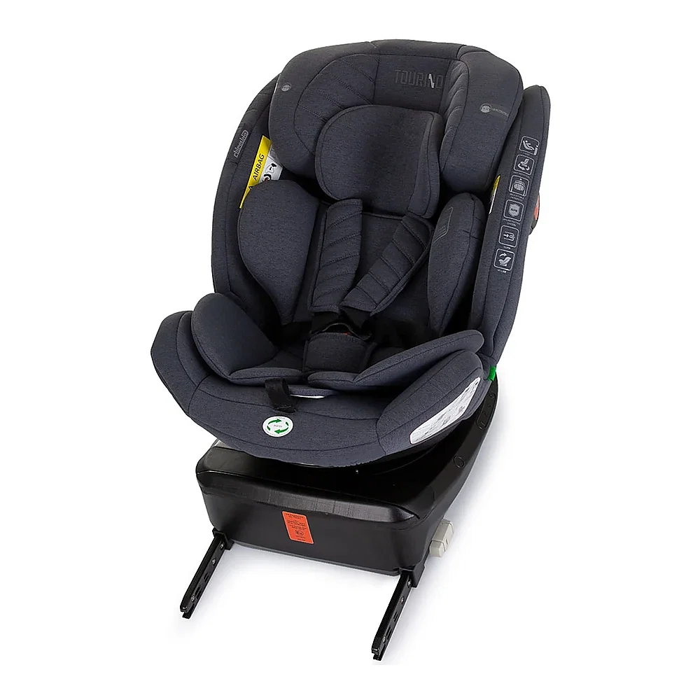 Scaun auto Chipolino Tourino I-Size 40-150 cm, sistem Isofix, Granite 12 ani [9]