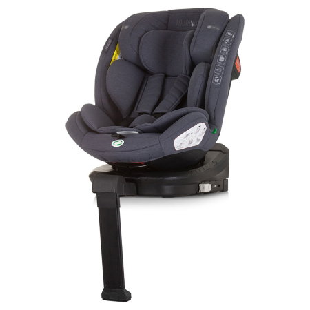 Scaun auto Chipolino Tourino I-Size 40-150 cm, sistem Isofix, Granite 12 ani [1]
