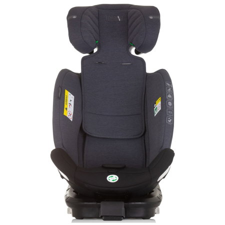 Scaun auto Chipolino Tourino I-Size 40-150 cm, sistem Isofix, Grey mix 12 ani [8]