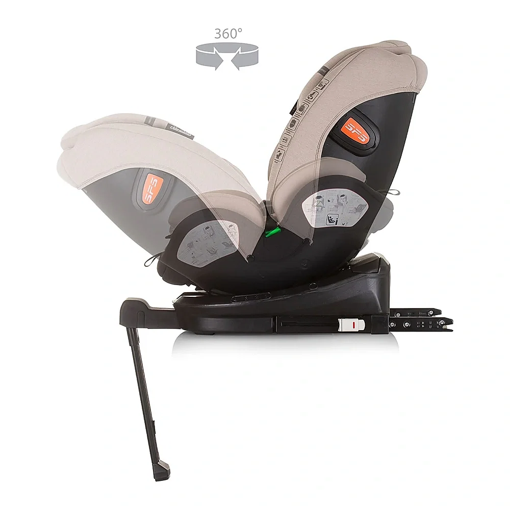 Scaun auto Chipolino Tourino I-Size 40-150 cm, sistem Isofix, Macadamia 12 ani [6]
