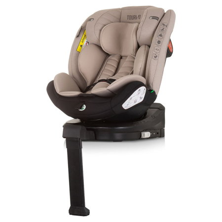 Scaun auto Chipolino Tourino I-Size 40-150 cm, sistem Isofix, Macadamia 12 ani [1]
