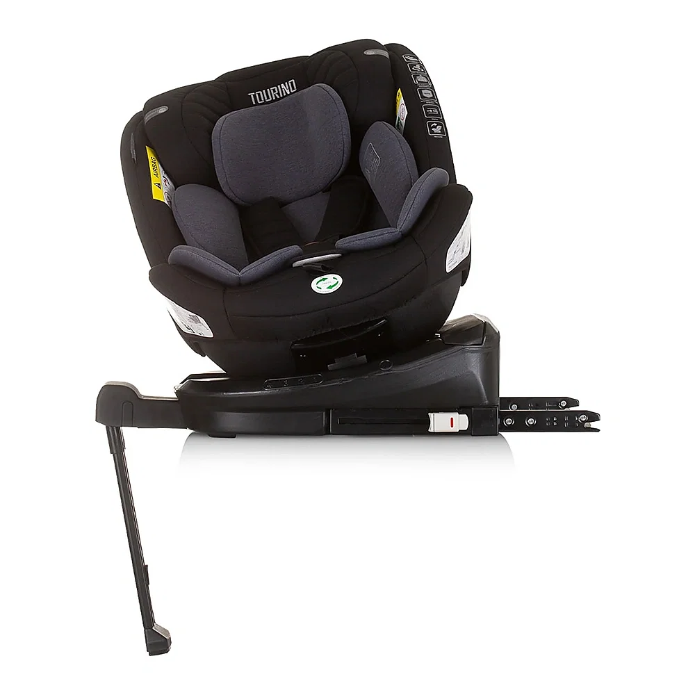 Scaun auto Chipolino Tourino I-Size 40-150 cm, sistem Isofix, Obsidian 12 ani [5]