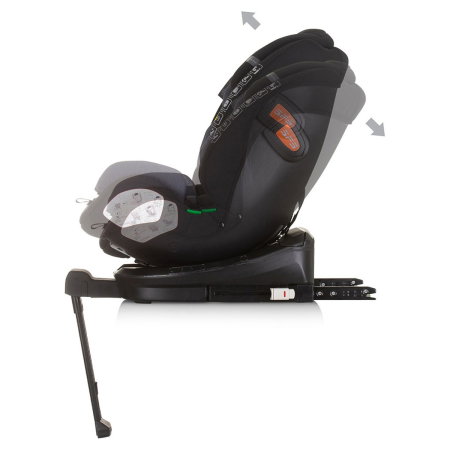 Scaun auto Chipolino Tourino I-Size 40-150 cm, sistem Isofix, Obsidian 12 ani [4]