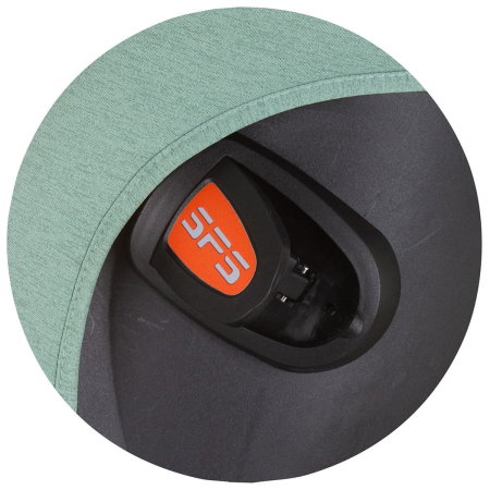 Scaun auto Chipolino Tourino I-Size 40-150 cm, sistem Isofix, Pastel green 12 ani [12]