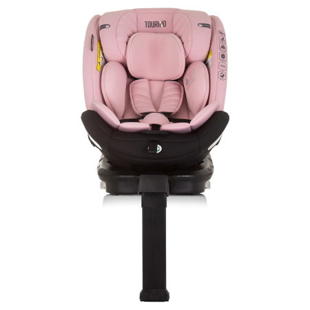 Scaun auto Chipolino Tourino I-Size 40-150 cm, sistem Isofix, Roz flamingo 12 ani [2]