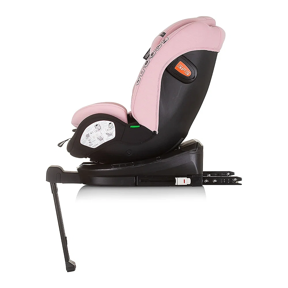 Scaun auto Chipolino Tourino I-Size 40-150 cm, sistem Isofix, Roz flamingo 12 ani [3]