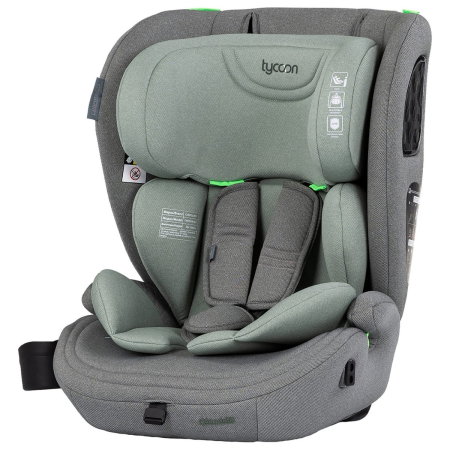 Scaune auto grupa 70-150 cm (9-36 kg) - Scaun auto Chipolino Tycoon I-Size 76-150 cm basil 15 luni
