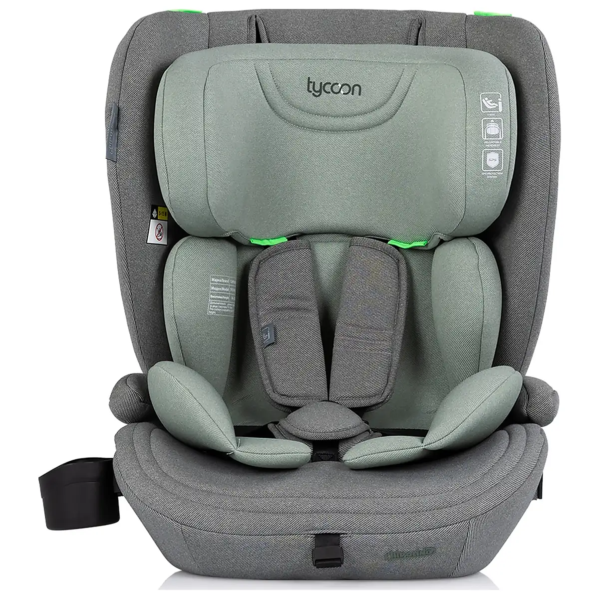 Scaun auto Chipolino Tycoon I-Size 76-150 cm basil 15 luni [1]