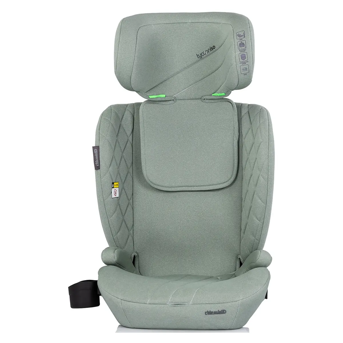 Scaun auto Chipolino Tycoon Iso I-Size 76-150 cm cu sistem Isofix, Basil 15 luni [2]