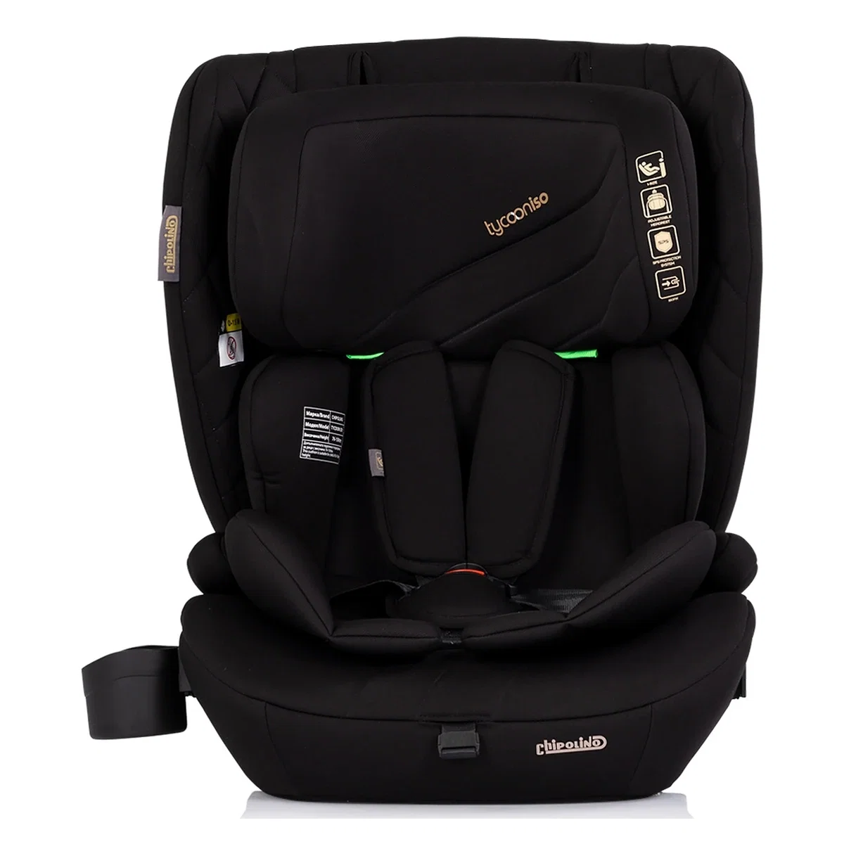 Scaun auto Chipolino Tycoon Iso I-Size 76-150 cm cu sistem Isofix, Blackberry 15 luni [1]