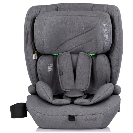 Scaun auto Chipolino Tycoon Iso I-Size 76-150 cm cu sistem Isofix, Cloud - Gri 15 luni [1]