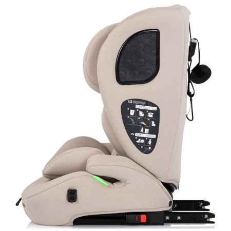 Scaun auto Chipolino Tycoon Iso I-Size 76-150 cm cu sistem Isofix, Tiramisu 15 luni [3]
