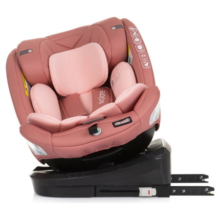 Scaun auto Chipolino Volare I-Size 40-150 cm, sistem Isofix, Flamingo (roz) 12 ani [5]