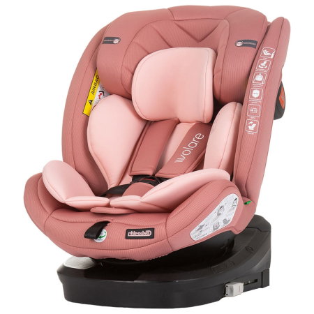 Scaune auto - Scaun auto Chipolino Volare I-Size 40-150 cm, sistem Isofix, Flamingo (roz) 12 ani