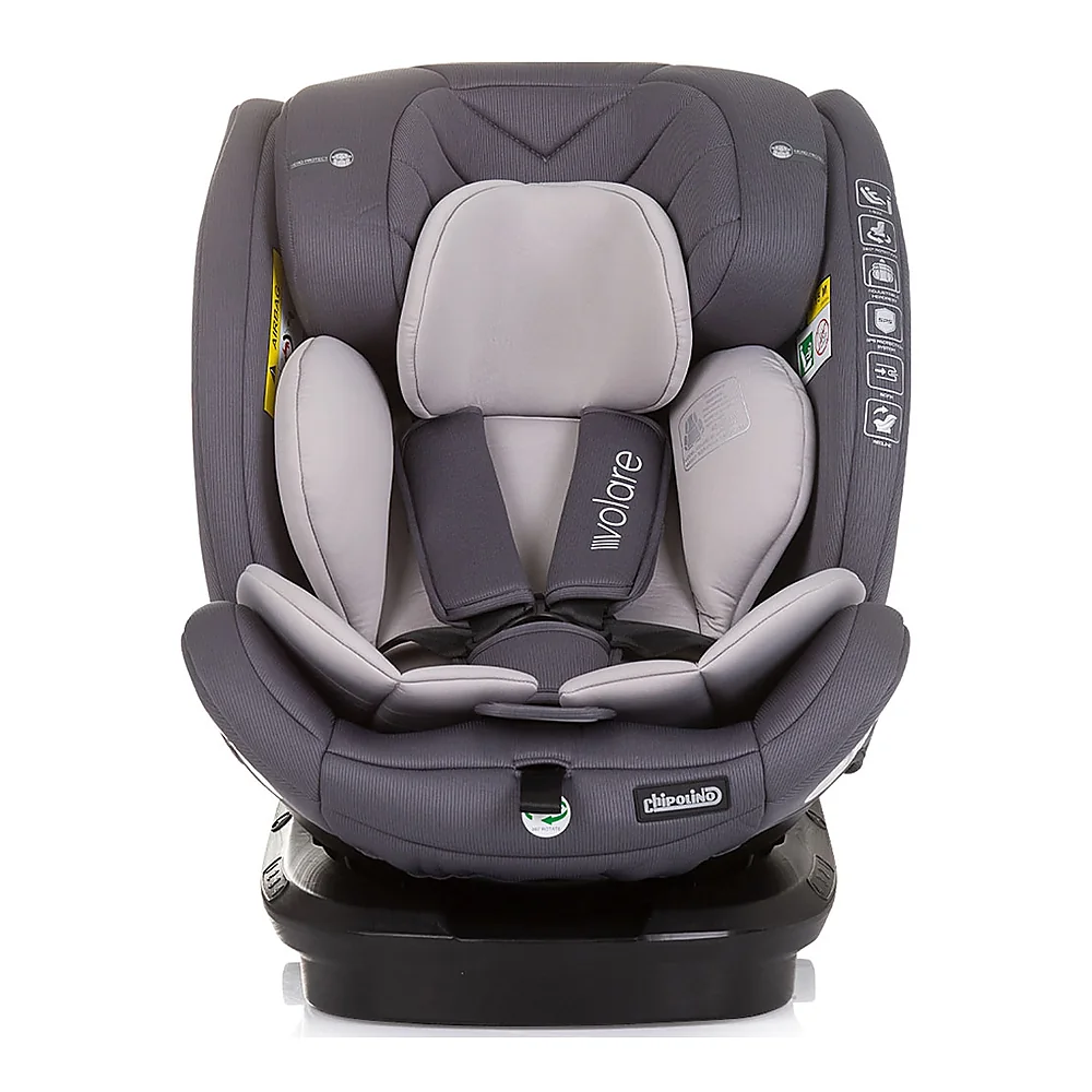 Scaun auto Chipolino Volare I-Size 40-150 cm, sistem Isofix, Granite 12 ani [1]