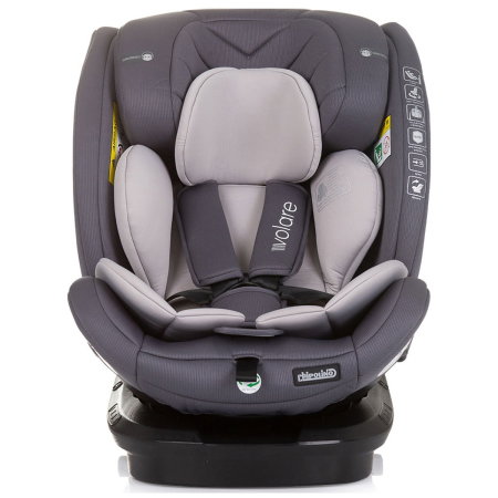 Scaun auto Chipolino Volare I-Size 40-150 cm, sistem Isofix, Granite 12 ani [1]
