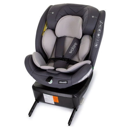 Scaun auto Chipolino Volare I-Size 40-150 cm, sistem Isofix, Granite 12 ani [9]