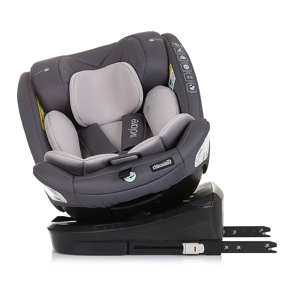 Scaun auto Chipolino Volare I-Size 40-150 cm, sistem Isofix, Granite 12 ani [5]