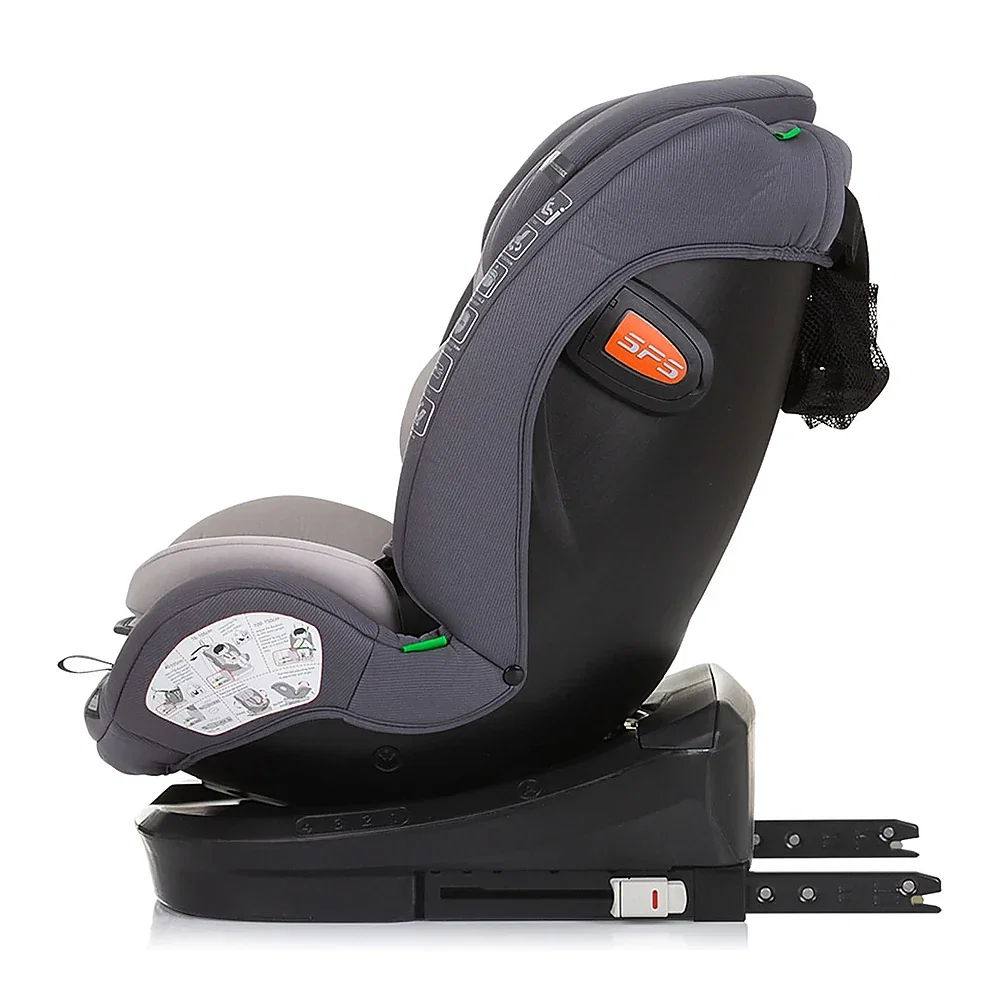 Scaun auto Chipolino Volare I-Size 40-150 cm, sistem Isofix, Granite 12 ani [3]
