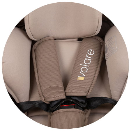 Scaun auto Chipolino Volare I-Size 40-150 cm, sistem Isofix, Macadamia 12 ani [16]