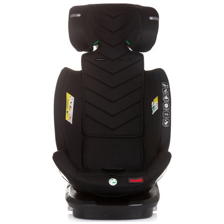 Scaun auto Chipolino Volare I-Size 40-150 cm, sistem Isofix, Obsidian 12 ani [2]