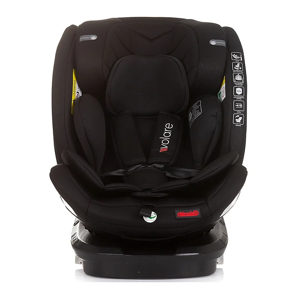 Scaun auto Chipolino Volare I-Size 40-150 cm, sistem Isofix, Obsidian 12 ani [1]