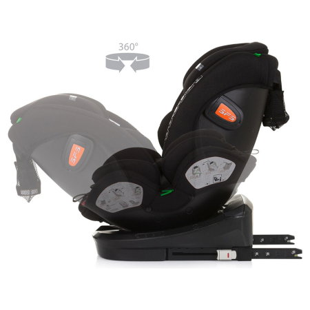 Scaun auto Chipolino Volare I-Size 40-150 cm, sistem Isofix, Obsidian 12 ani [6]