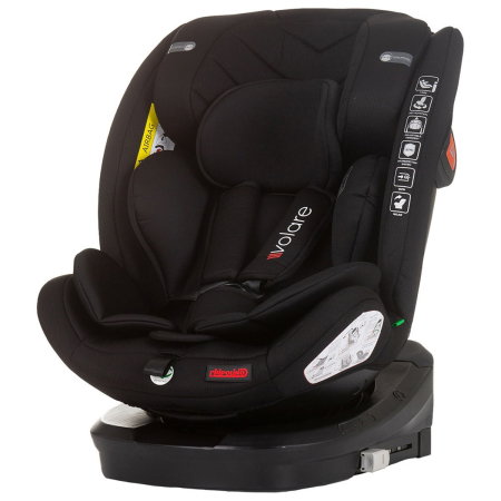 Scaune auto - Scaun auto Chipolino Volare I-Size 40-150 cm, sistem Isofix, Obsidian 12 ani