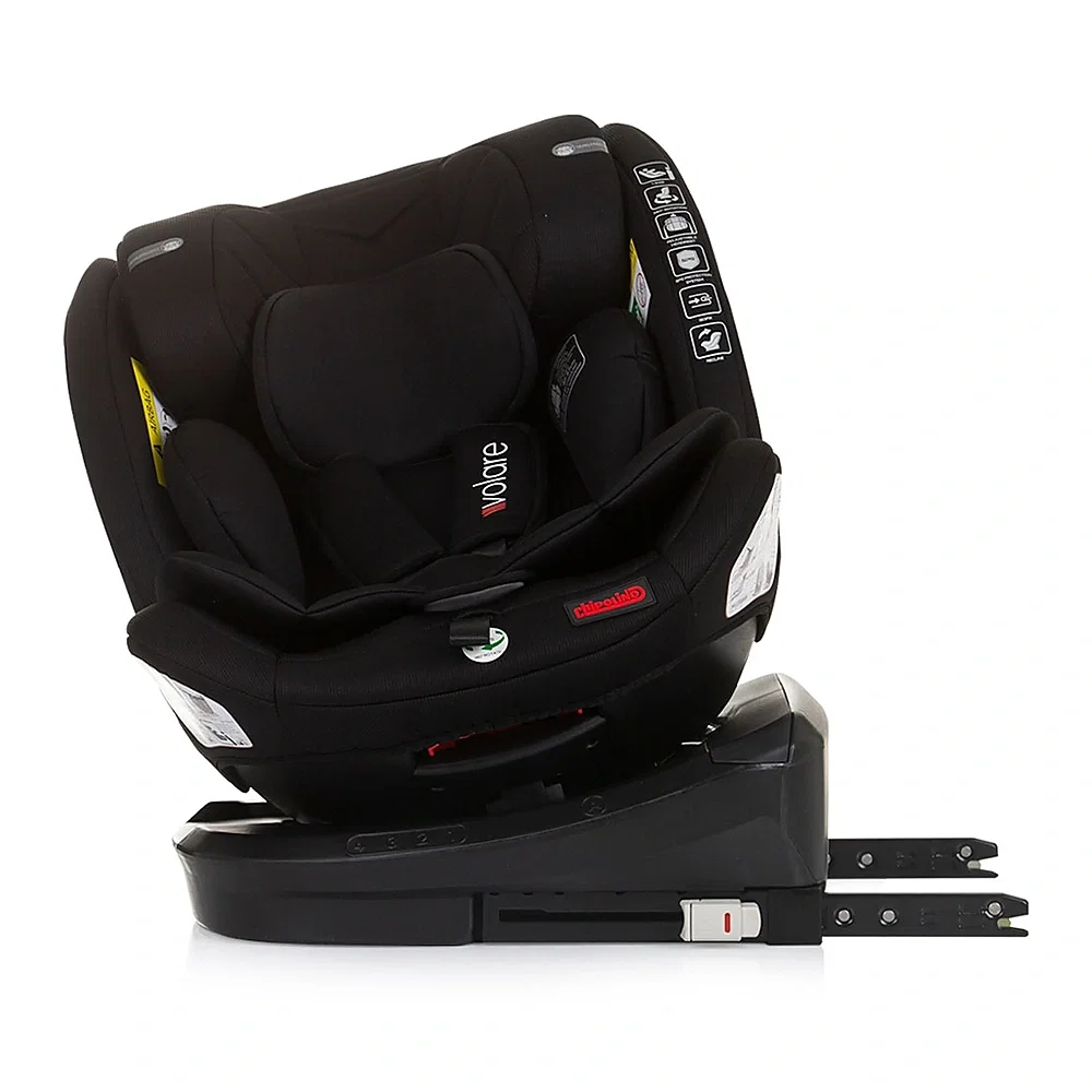 Scaun auto Chipolino Volare I-Size 40-150 cm, sistem Isofix, Obsidian 12 ani [5]
