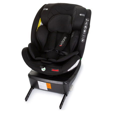 Scaun auto Chipolino Volare I-Size 40-150 cm, sistem Isofix, Obsidian 12 ani [9]