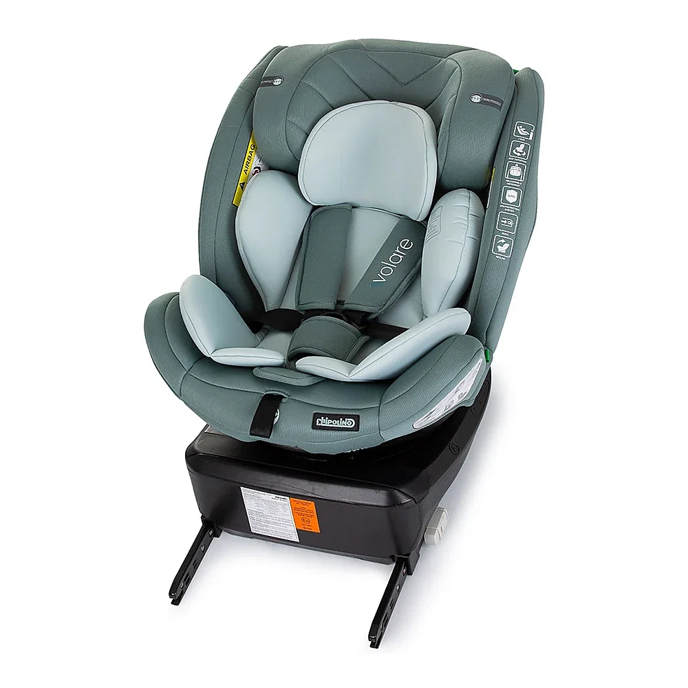 Scaun auto Chipolino Volare I-Size 40-150 cm, sistem Isofix, Pastel green 12 ani [9]